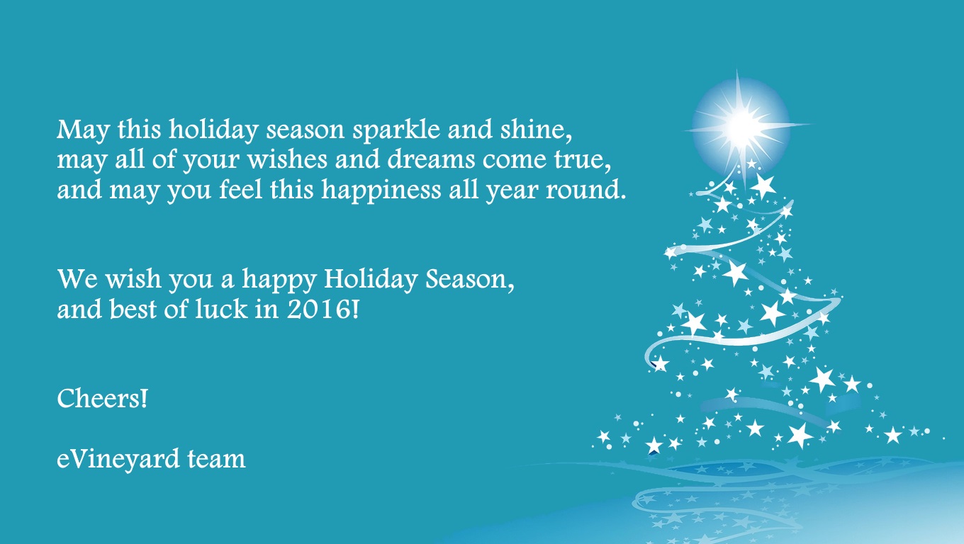Merry Christmas and a Happy New Year 2016!