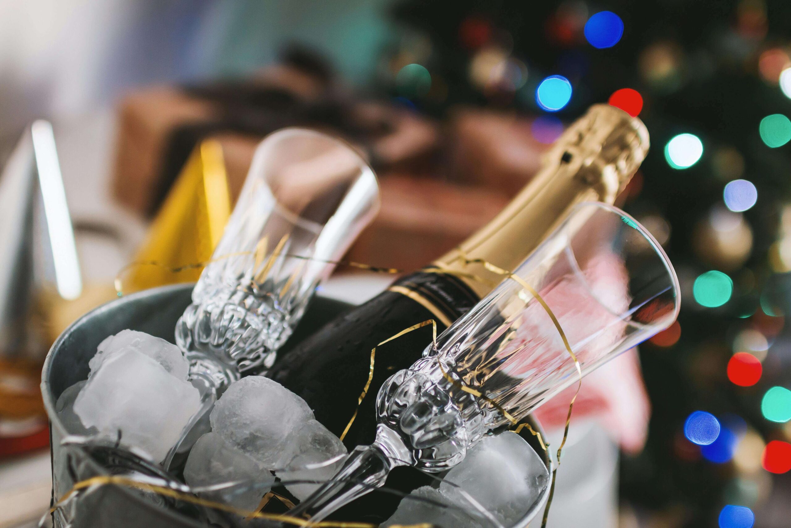 Celebrating with Champagne, but why!
