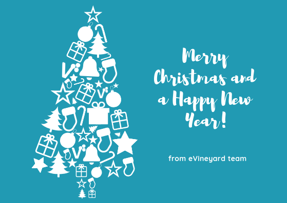 For a good start of 2019: Marry x-mas and a Happy 2019 from eVineyard team